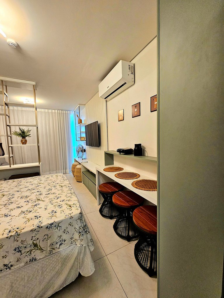 Exclusividade com varanda gourmet no Summer #106B