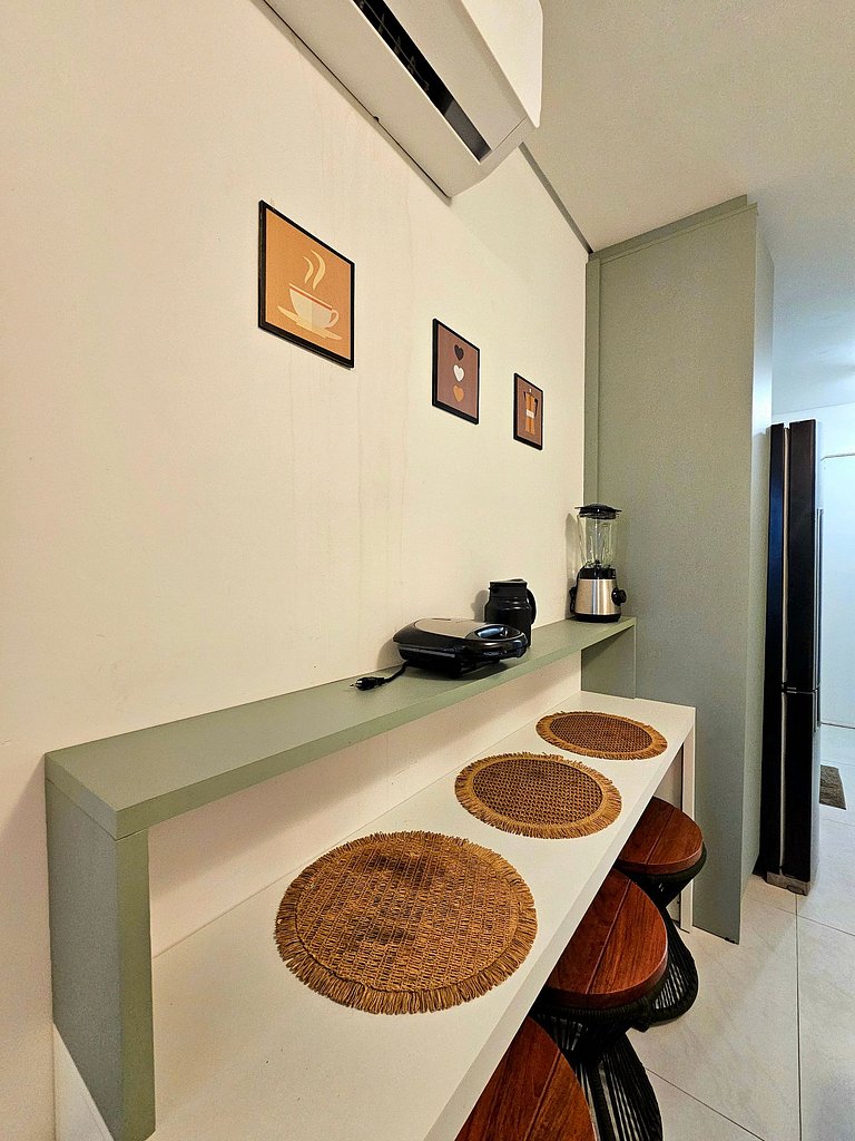 Exclusividade com varanda gourmet no Summer #106B