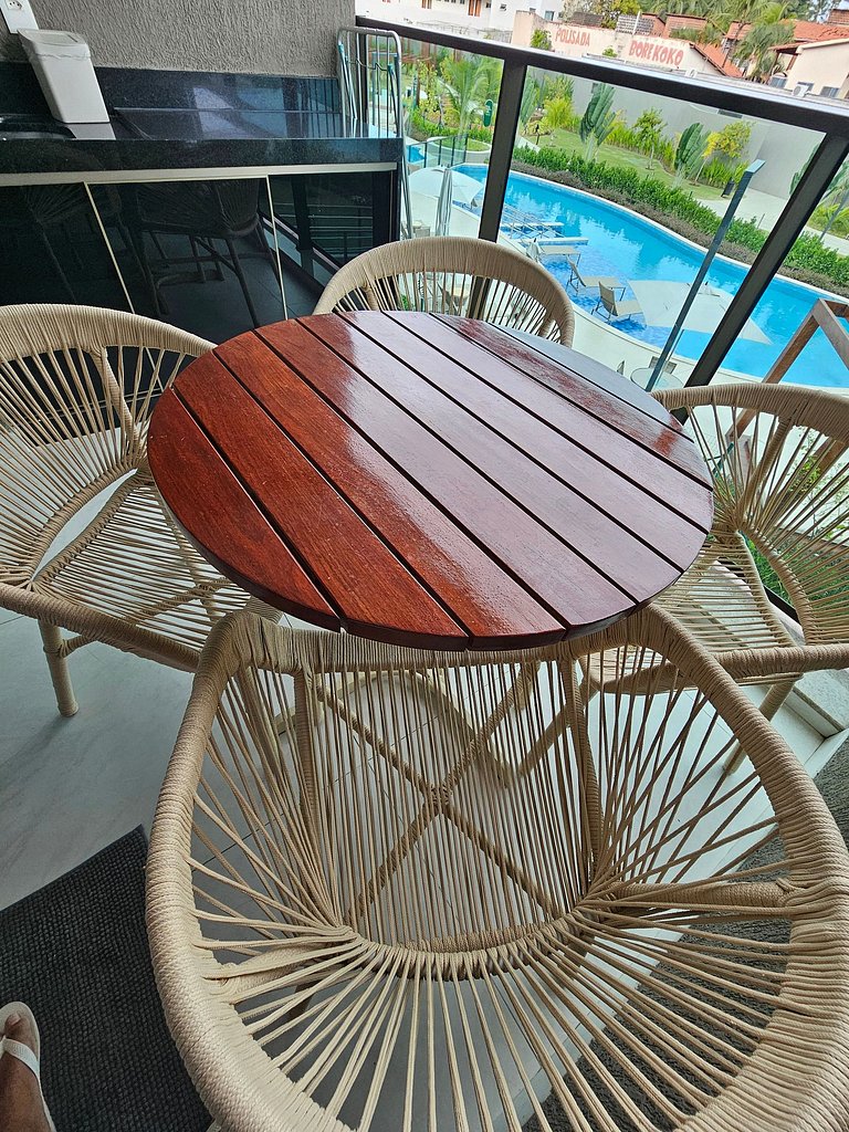 Exclusividade com varanda gourmet no Summer #106B