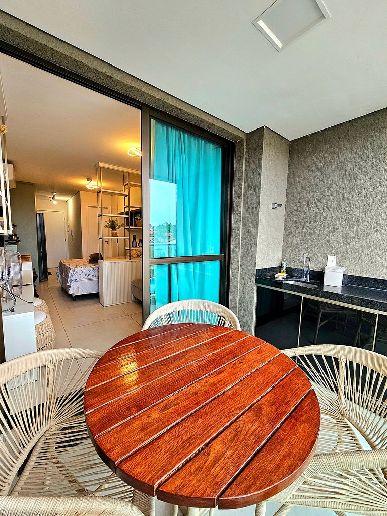Exclusividade com varanda gourmet no Summer #106B