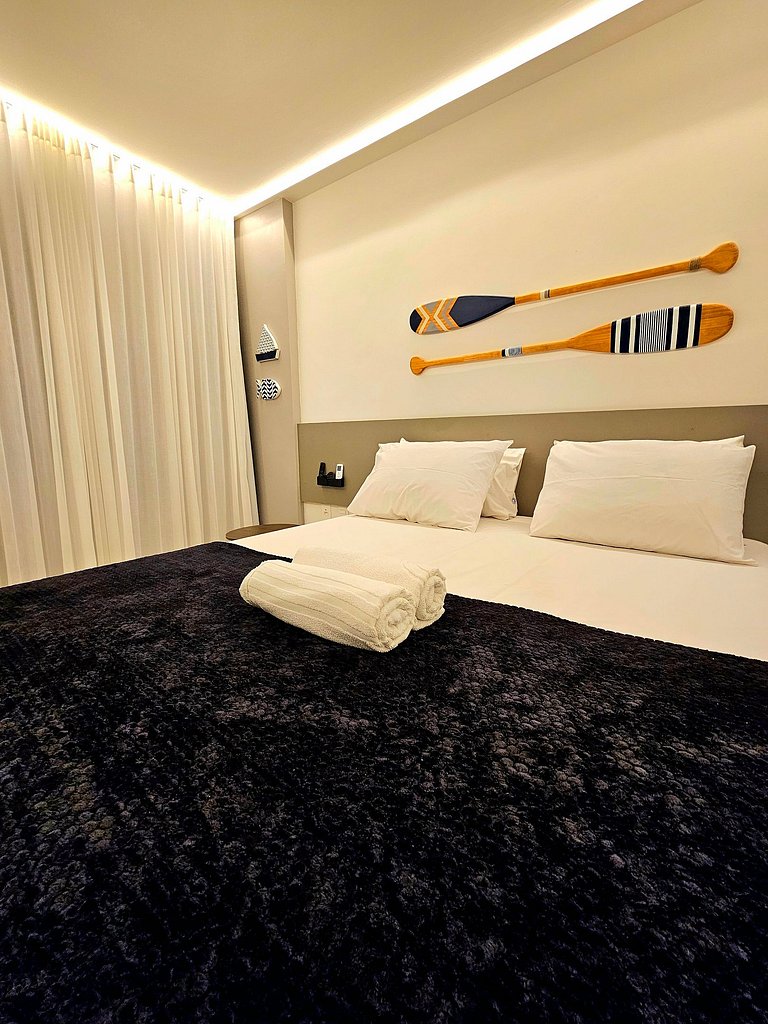 Luxo com varanda gourmet no BC Solare #314B