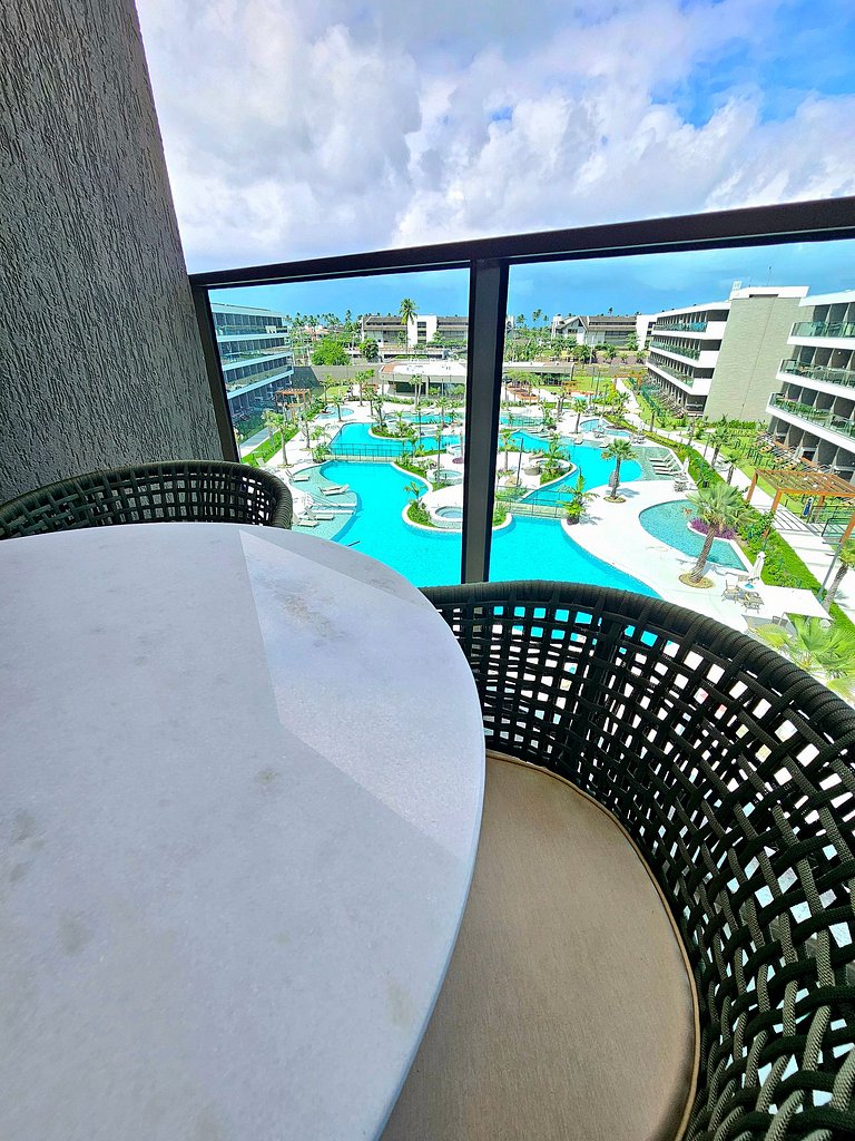 Luxo com varanda gourmet no BC Solare #314B