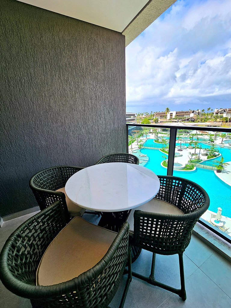 Luxo com varanda gourmet no BC Solare #314B