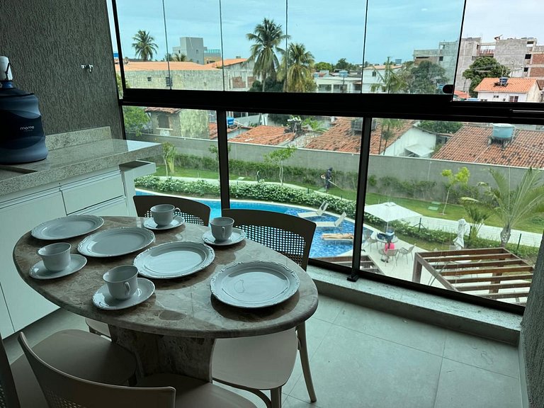 Exclusividade com varanda gourmet no Summer #206F