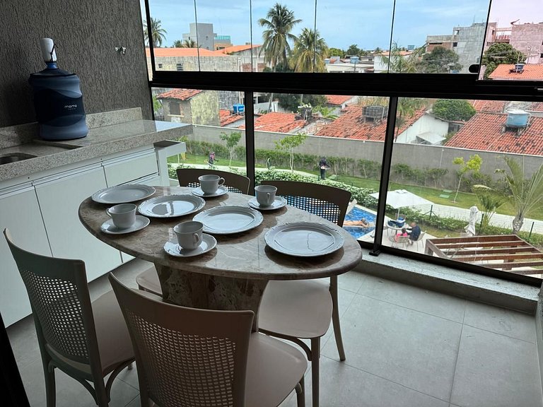Exclusividade com varanda gourmet no Summer #206F