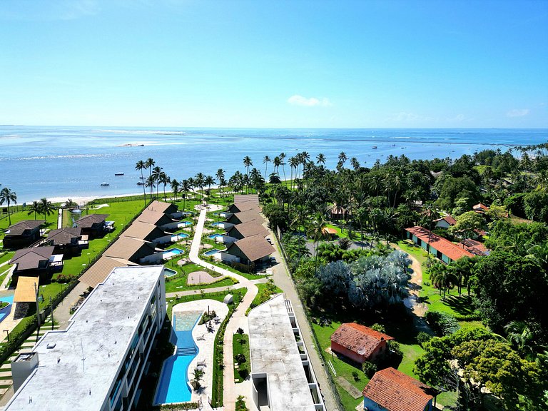 Luxuoso Flat no melhor bloco Galápagos Carneiros