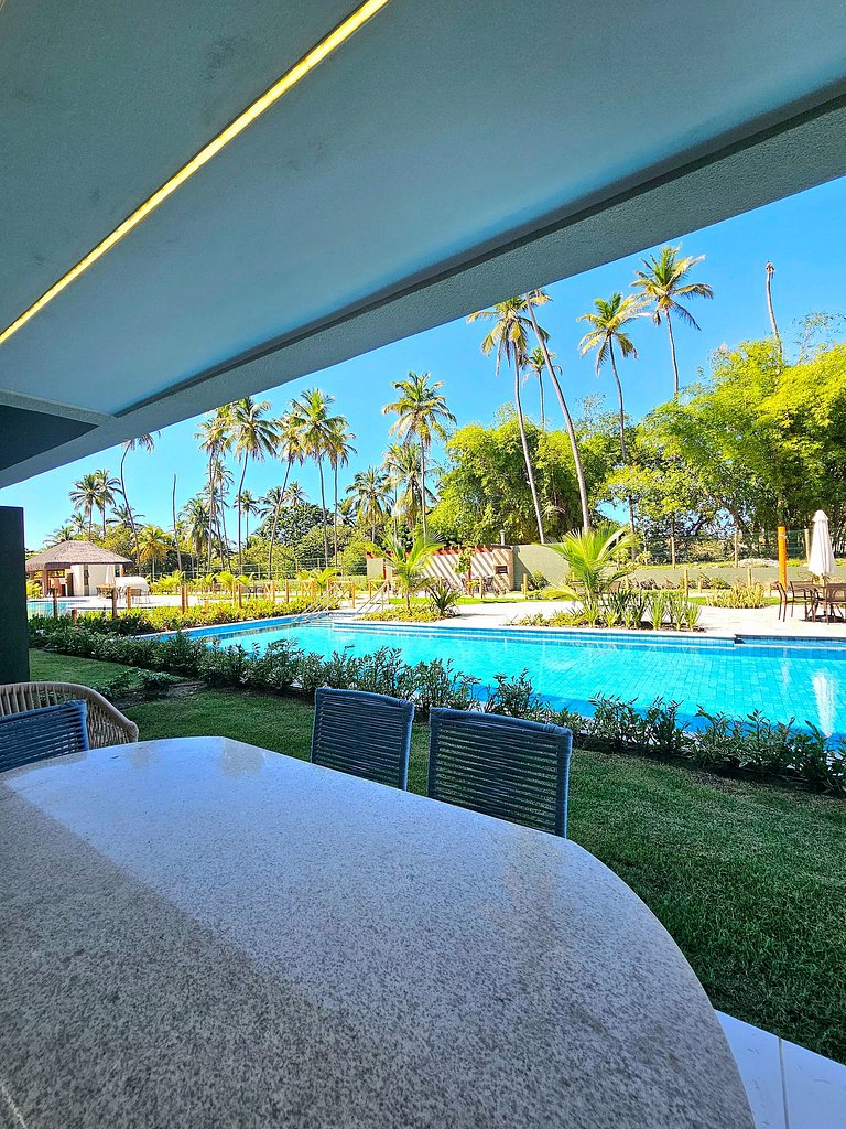 Luxuoso Garden Localizado à Beira-mar de Carneiros