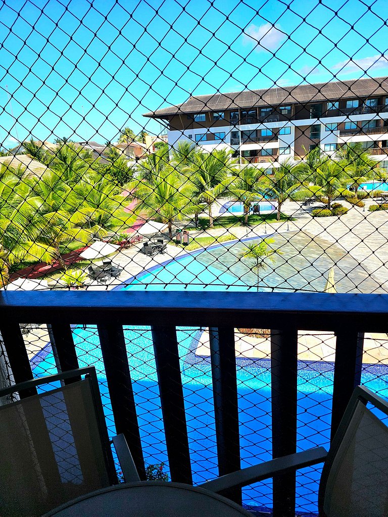 Lindo e confortável no Cupe beach Living Beira-mar