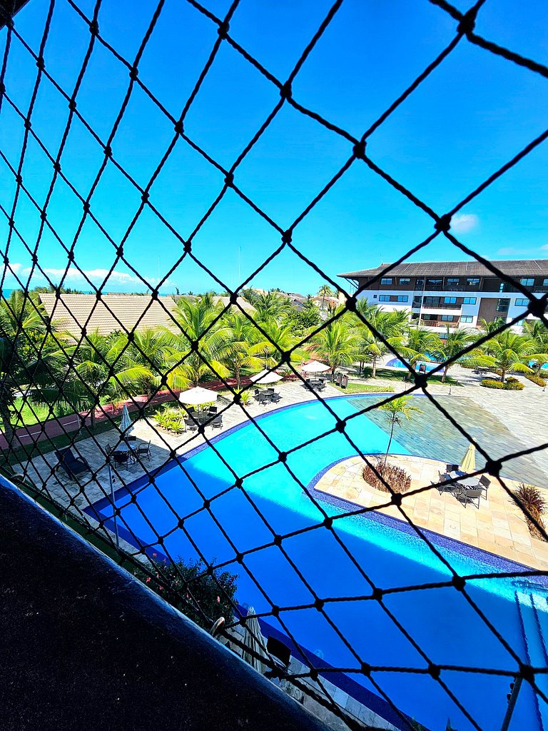 Lindo e confortável no Cupe beach Living Beira-mar