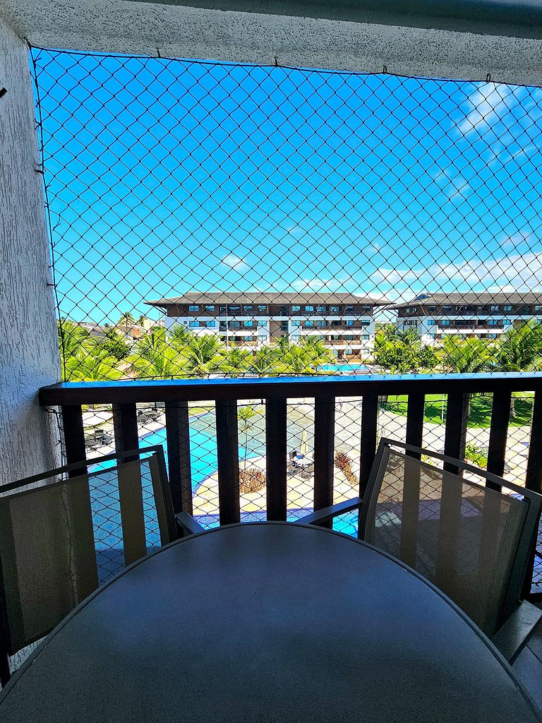 Lindo e confortável no Cupe beach Living Beira-mar
