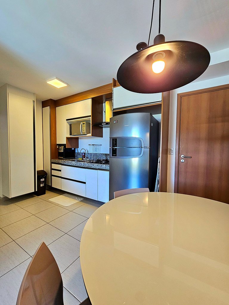 Lindo e confortável no Cupe beach Living Beira-mar