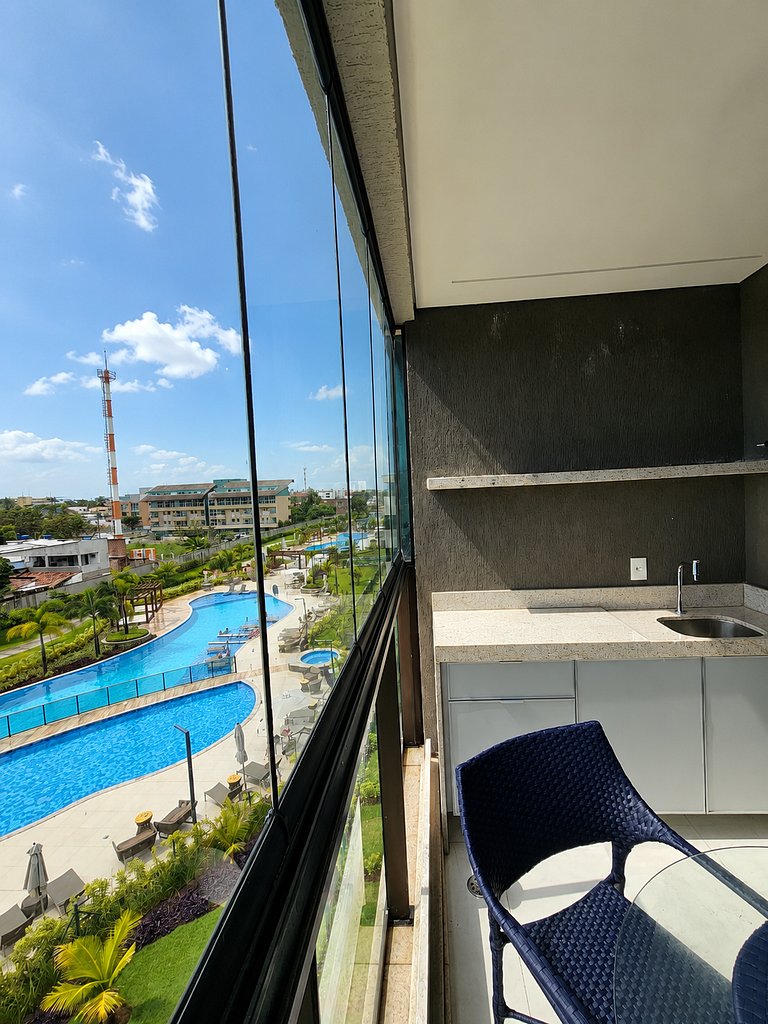 Exclusividade com varanda gourmet no Summer #309B