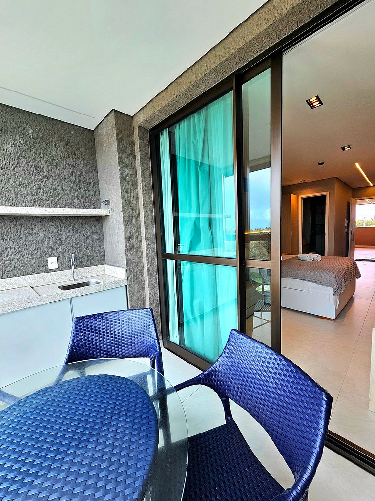 Exclusividade com varanda gourmet no Summer #309B
