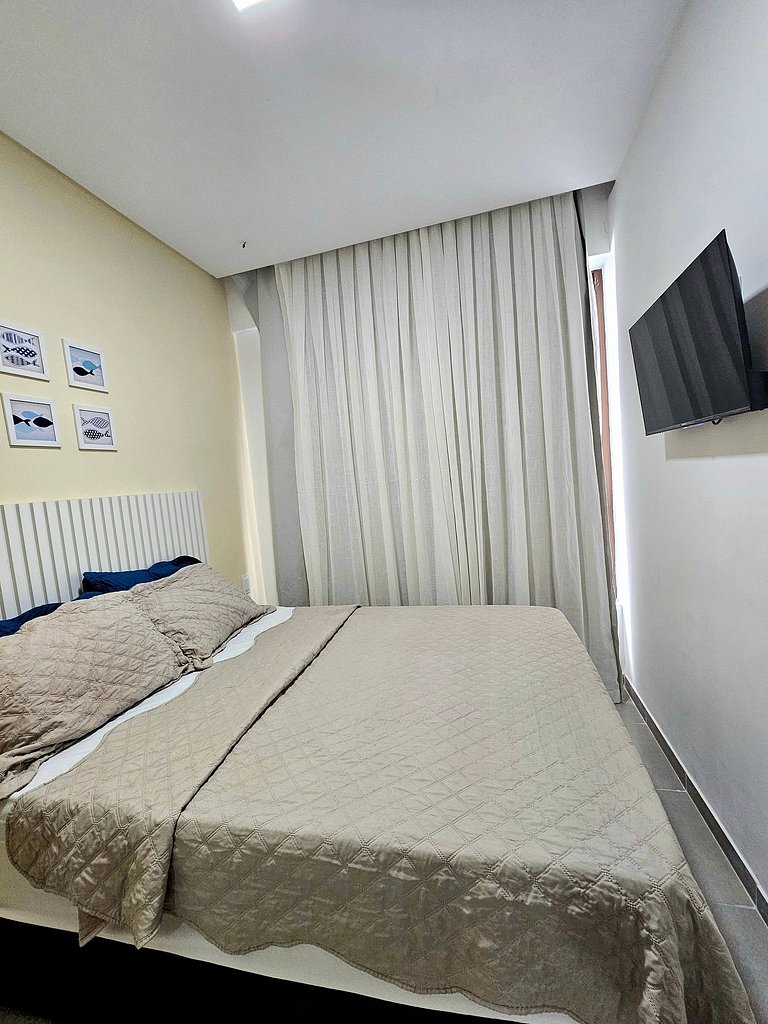 Incrível e equipado Apt. no Beach Porto (Centro)