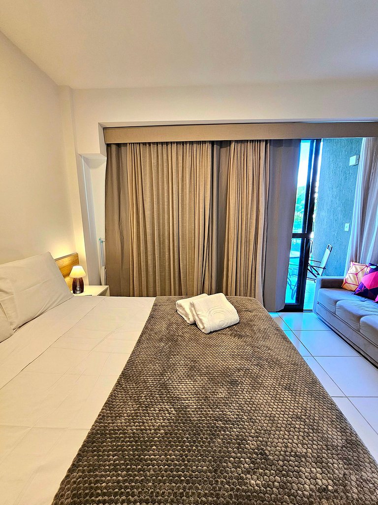 Incrível Térreo c/ vista Piscina no Mana Muro Alto