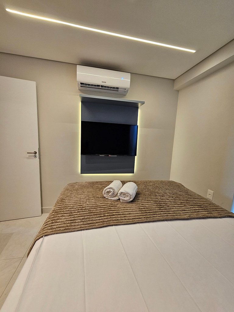 2 Quartos Luxo no Beach Class Summer #101F