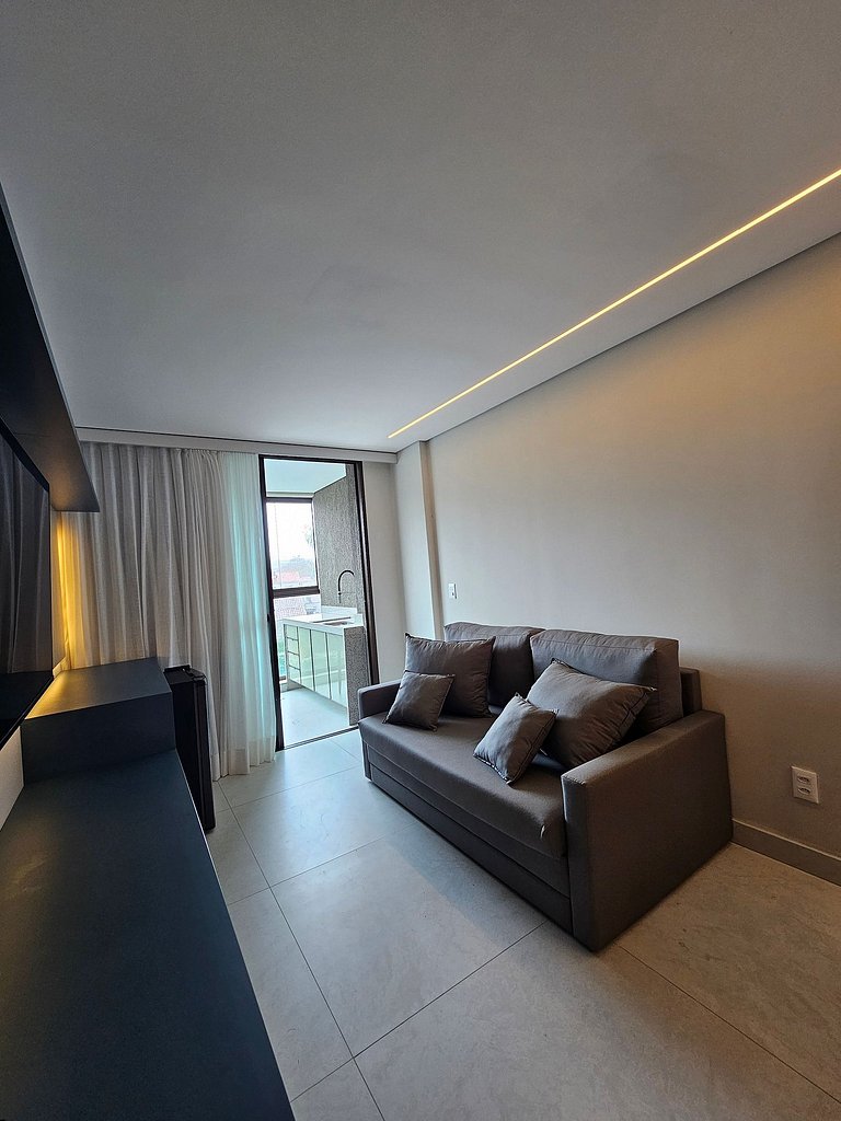 2 Quartos Luxo no Beach Class Summer #101F