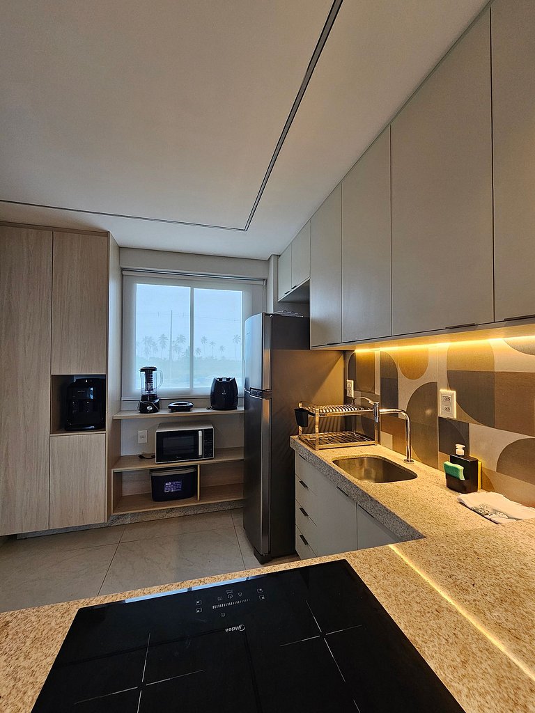 2 Quartos Luxo no Beach Class Summer #101F