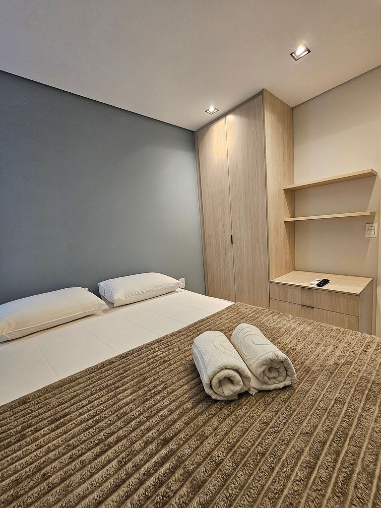 2 Quartos Luxo no Beach Class Summer #101F