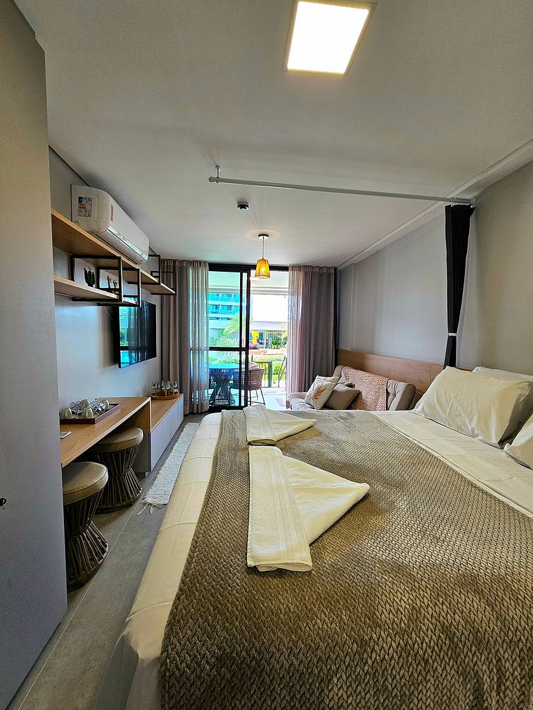 Luxo Supremo com Garden no BC Solare #05D