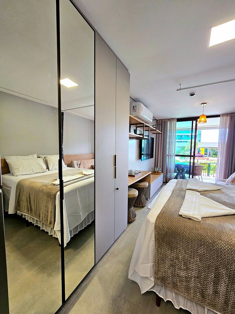 Luxo Supremo com Garden no BC Solare #05D