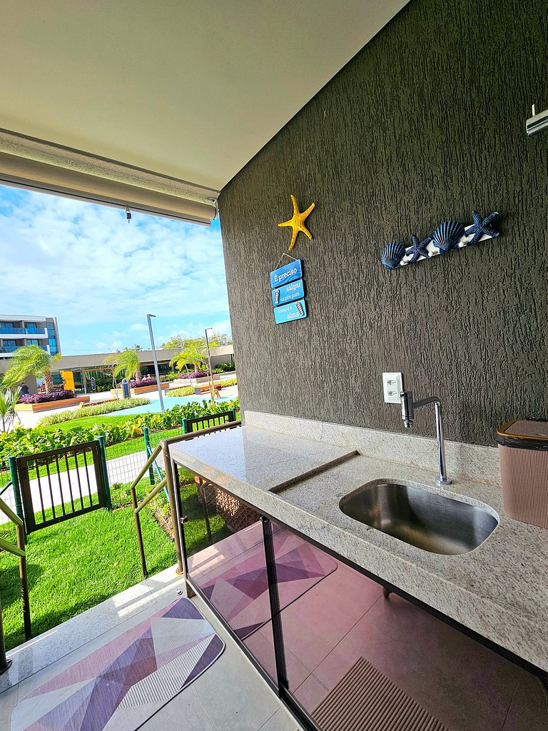 Luxo Supremo com Garden no BC Solare #05D