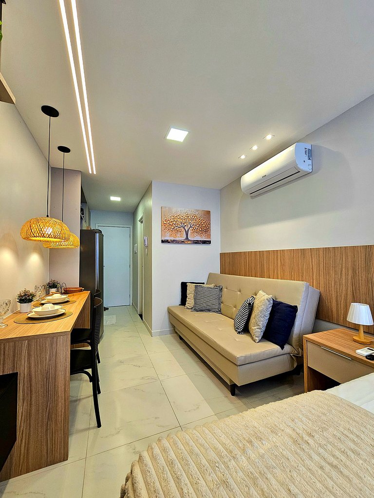 Moderno e aconchegante flat no centro de Porto