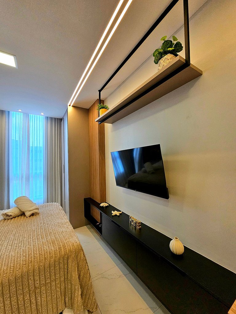 Moderno e aconchegante flat no centro de Porto