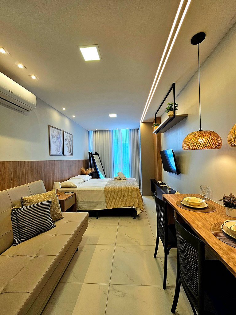 Moderno e aconchegante flat no centro de Porto