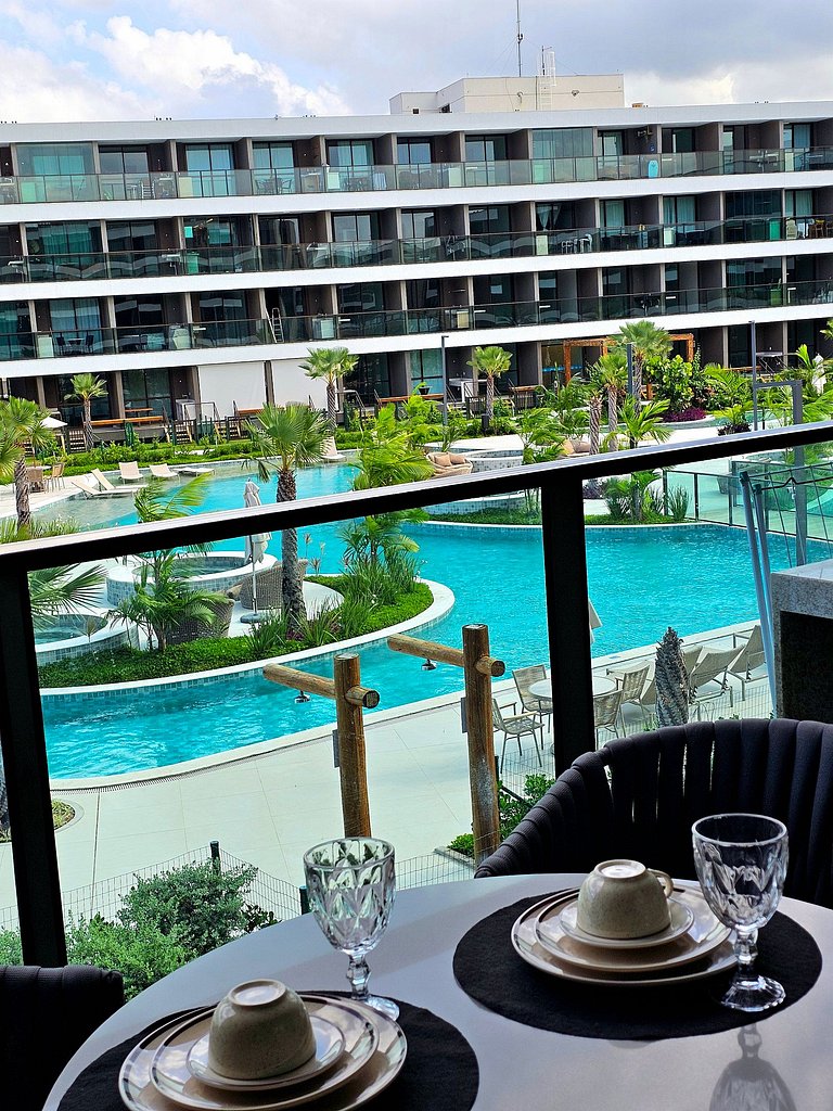 Luxo com varanda gourmet no BC Solare #110A