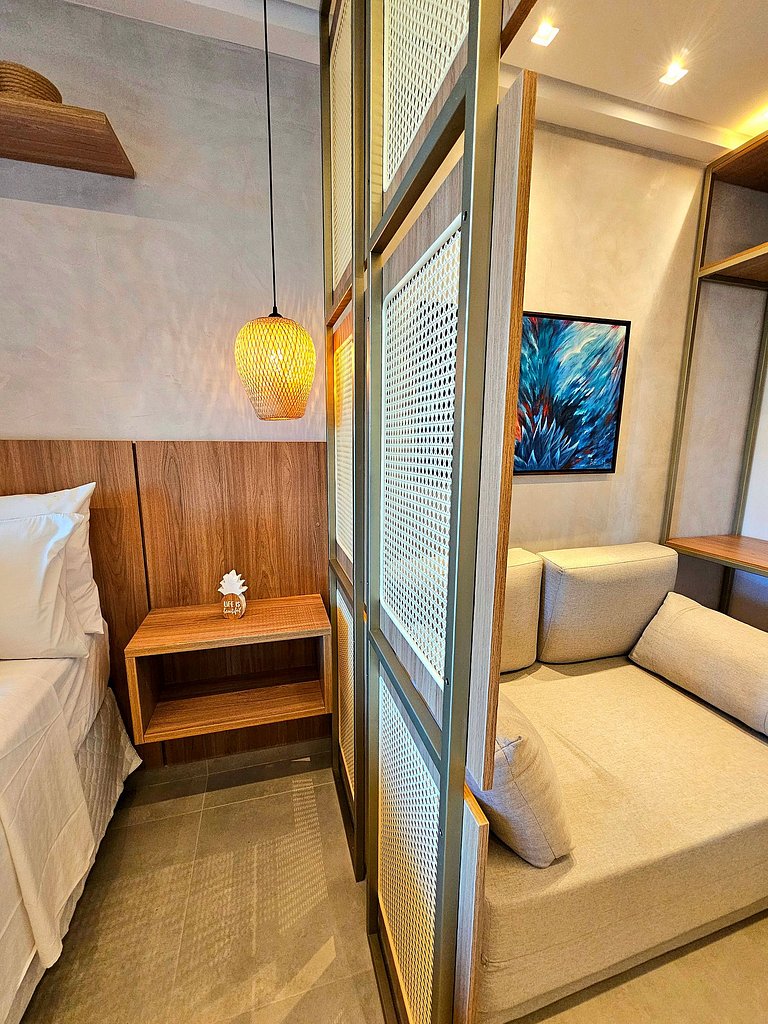 Luxo com varanda gourmet no BC Solare #114B