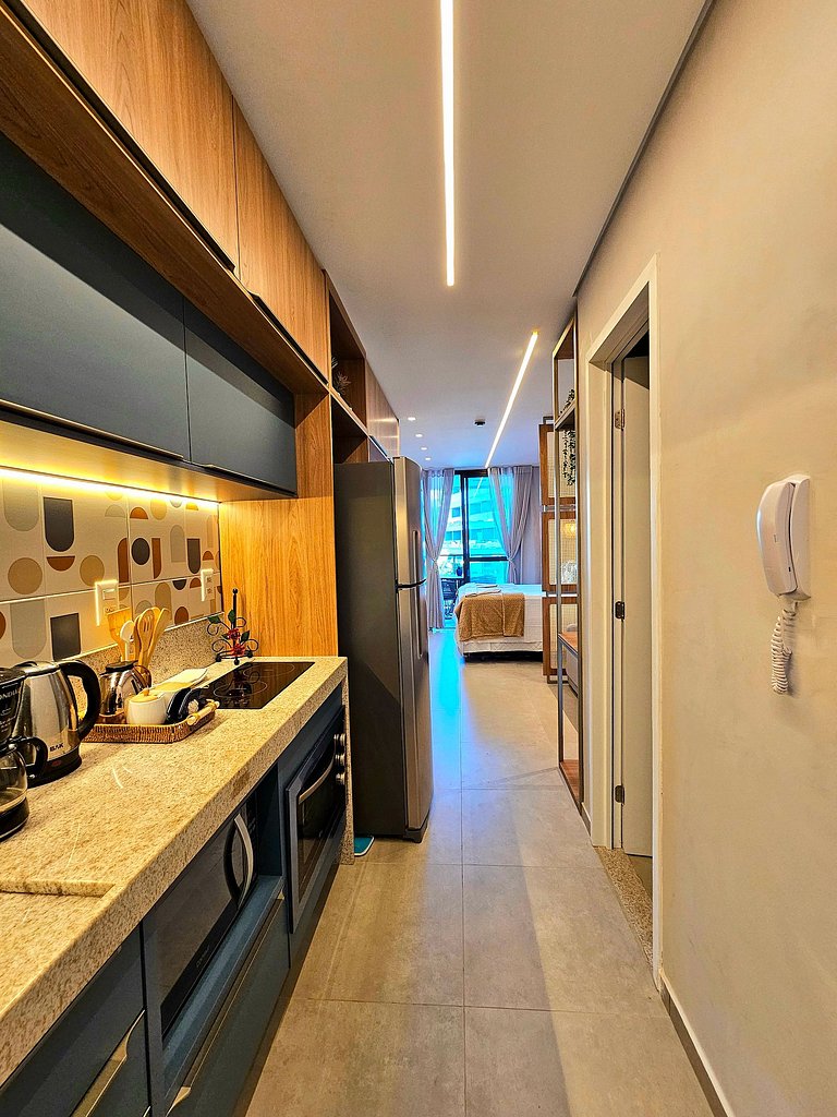 Luxo com varanda gourmet no BC Solare #114B