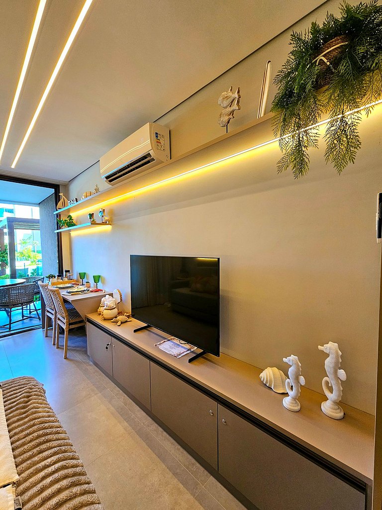 Luxo Supremo com Garden no BC Solare #08B