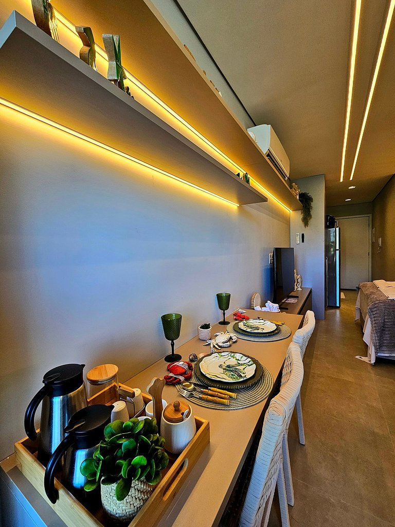 Luxo Supremo com Garden no BC Solare #08B