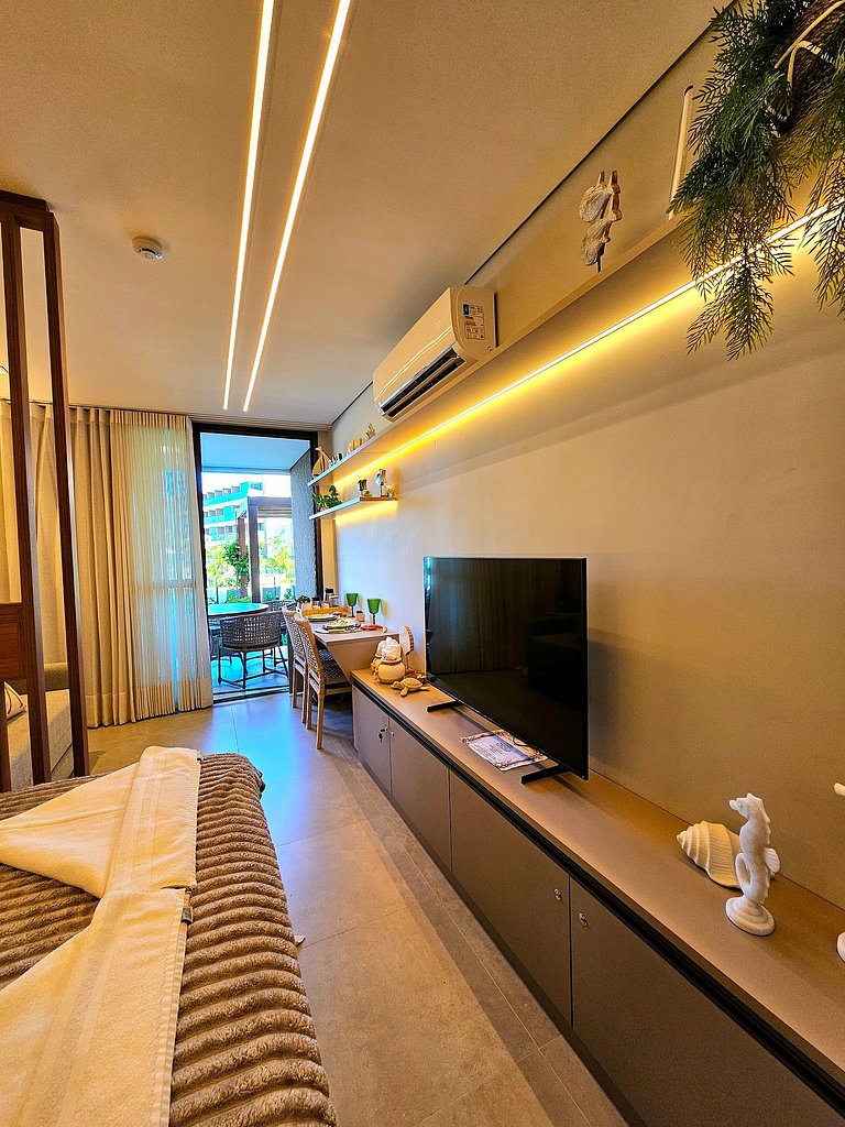 Luxo Supremo com Garden no BC Solare #08B