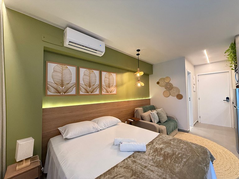 Confortável e Equipado NoMar Pé na Areia Carneiros