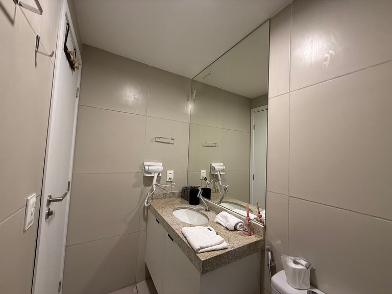 Luxuoso Flat no melhor bloco Galápagos Carneiros