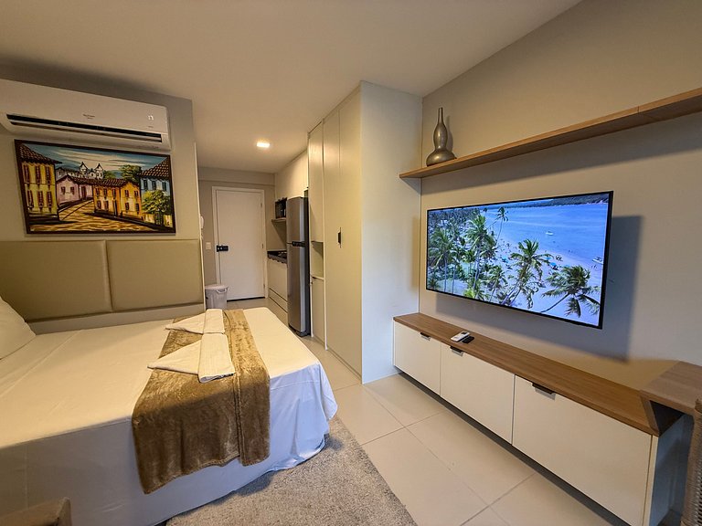 Luxuoso Flat no melhor bloco Galápagos Carneiros