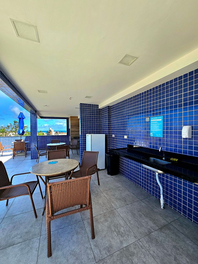 Moderno e Equipado, Centrinho de Porto Blue #101