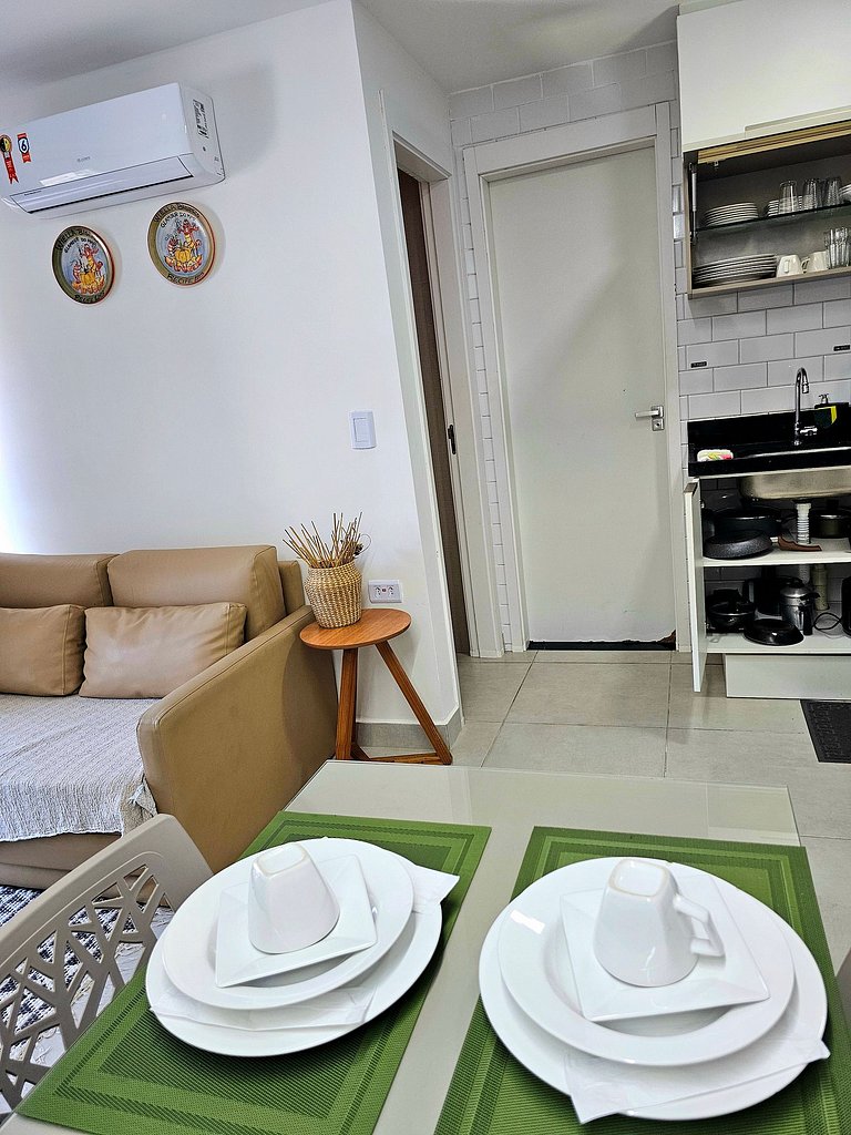 Moderno e Equipado, Centrinho de Porto Blue #101