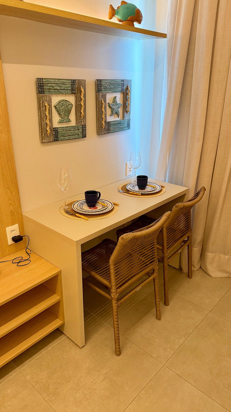 Moderno e Equipado com varanda gourmet no Summer